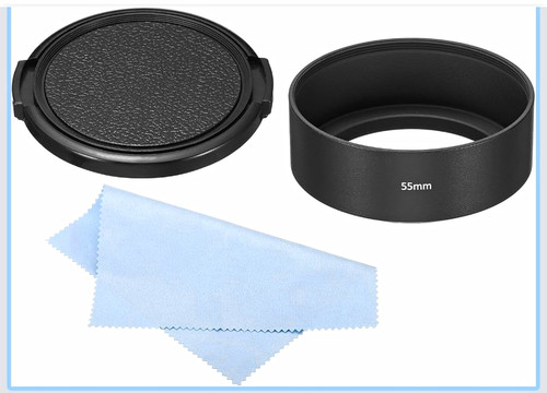 55mm circular snap lens - 55mm, snap-on