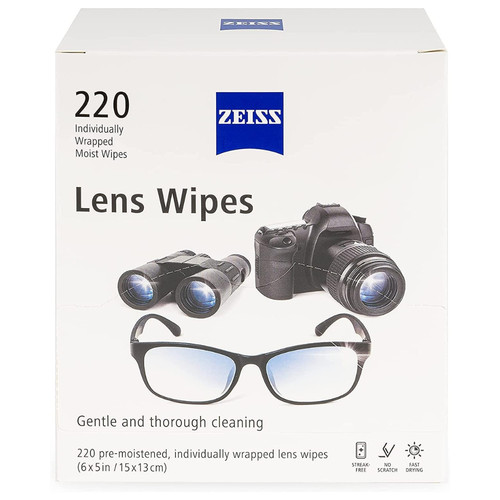 Zeiss lens cleaning wipes - wipes,