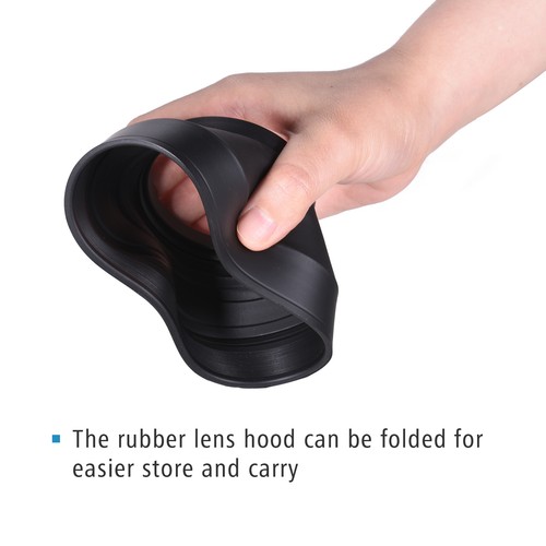 3pcs 67mm lens hood - 67mm,